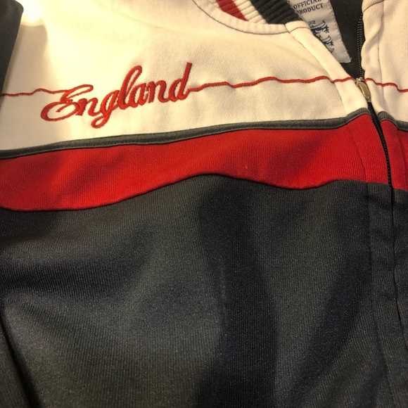 Official England Zip sweater Soccer futbol Men’s Large 2003, Throwback To 1966 - Picture 6 of 15